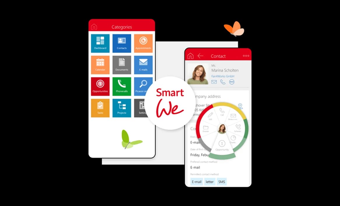 SmartWe mobile usage